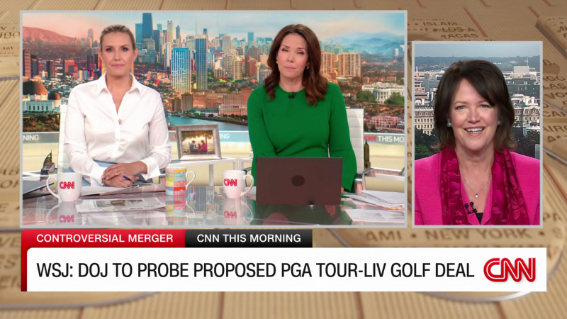 Video: WSJ reports US government to probe proposed LIV Golf deal | CNN
