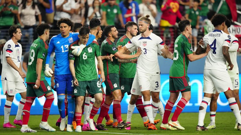 The Not-So-Friendly U.S.-Mexico Soccer Match