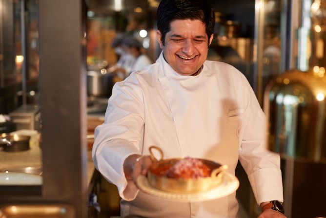 <strong>Flawless:</strong> Chef de Cuisine Manav Tuli holds the reins at Chaat.