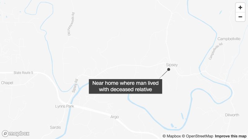 NextImg:Man is accused of living with the dead body of a relative for days without reporting it, authorities say | CNN