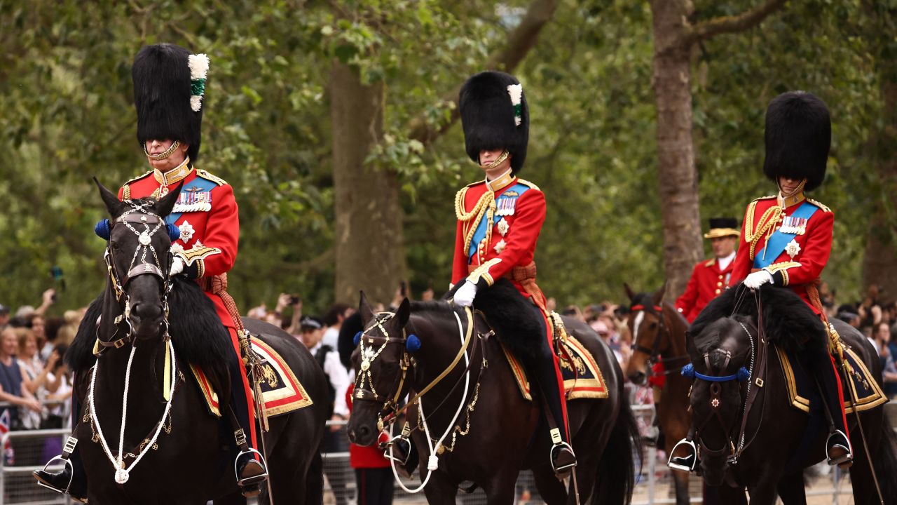 Since 1748, Trooping the Colour has marked the official birthday of the British Sovereign.