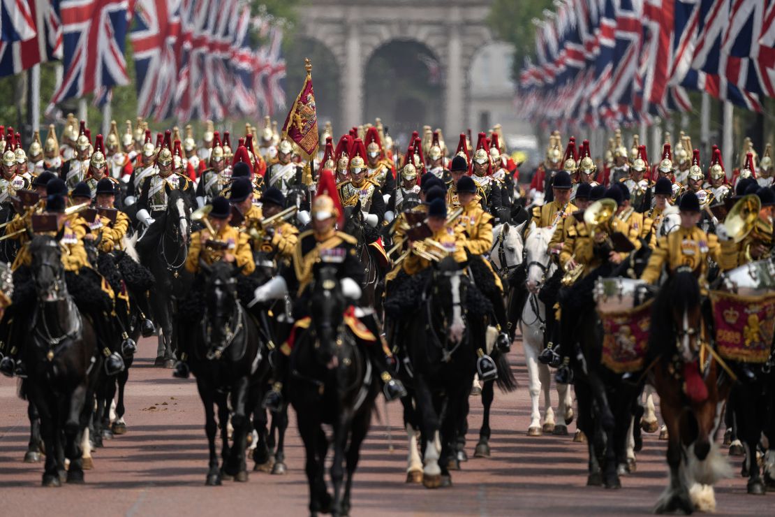 Around 1,500 soldiers, 300 horses hundreds of musicians participated in the King's birthday parade. 
