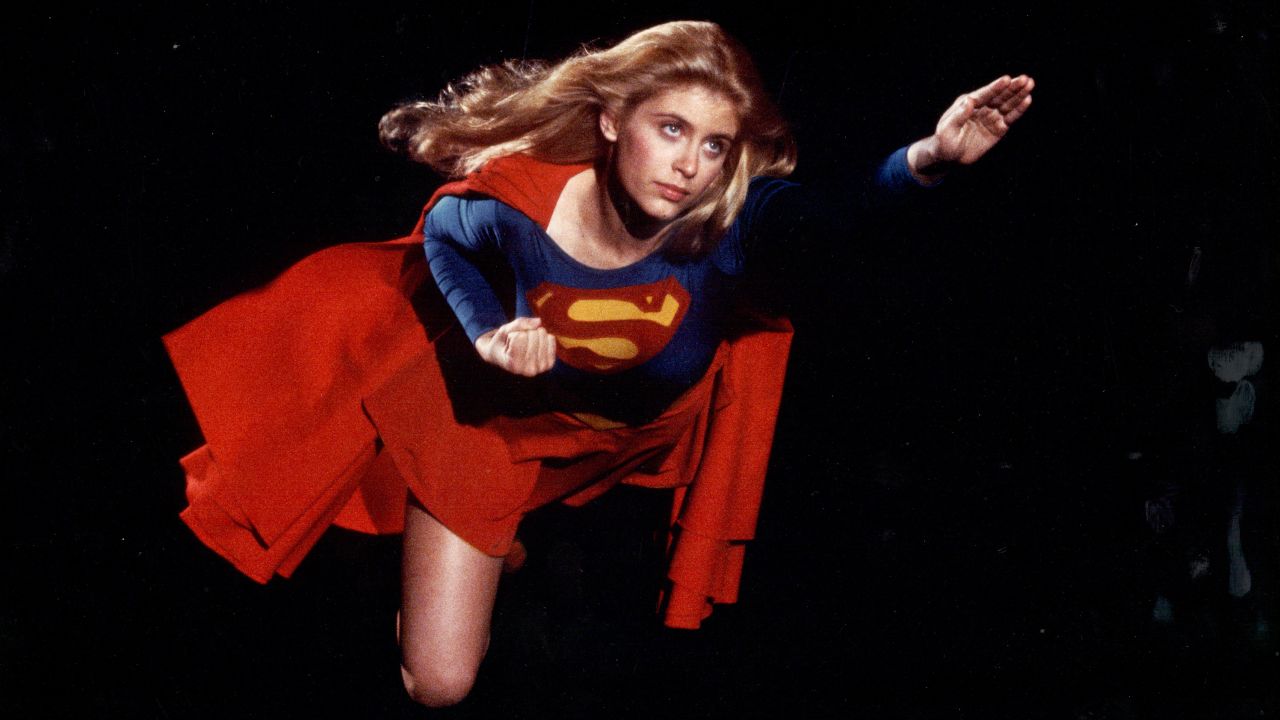 Helen Slater en la película 'Supergirl', 1984. 