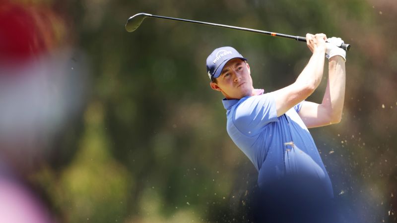 NextImg:US Open: Defending champion Matt Fitzpatrick criticizes Los Angeles course | CNN