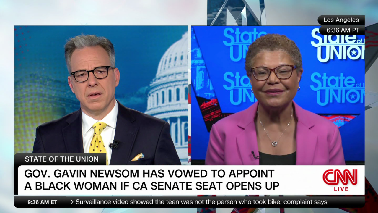 Juneteenth Karen Bass Reflects On Legacy Of Racism In Us Cnn Politics