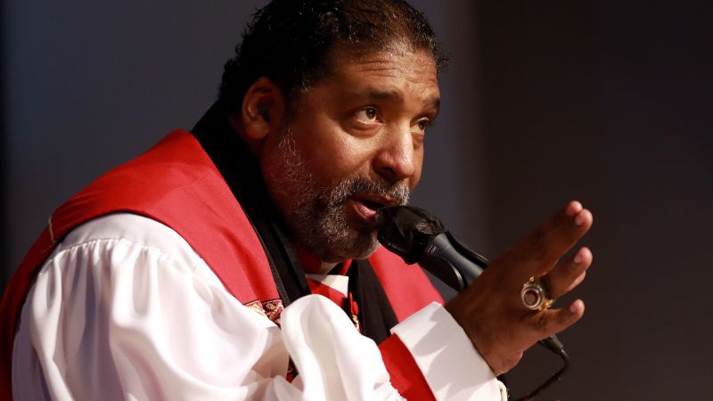 NextImg:Civil rights leader Bishop William J. Barber II retires from church service | CNN