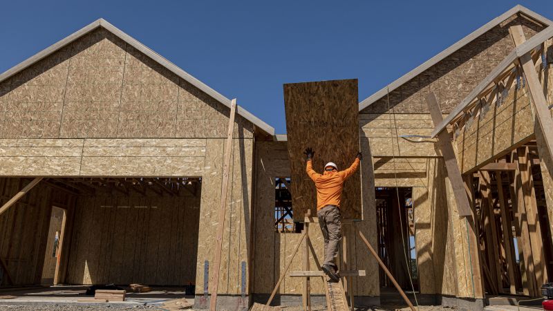 NextImg:US home construction surged in May by the fastest pace in more than a year | CNN Business