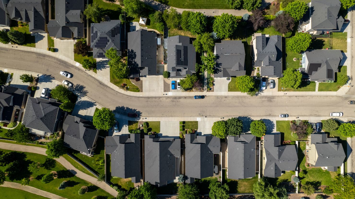 Houses in Meridian, Idaho, US, on Thursday, June 30, 2022.