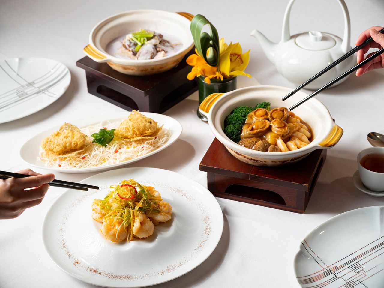 Lung King Heen was the first Chinese restaurant to hold three Michelin stars.