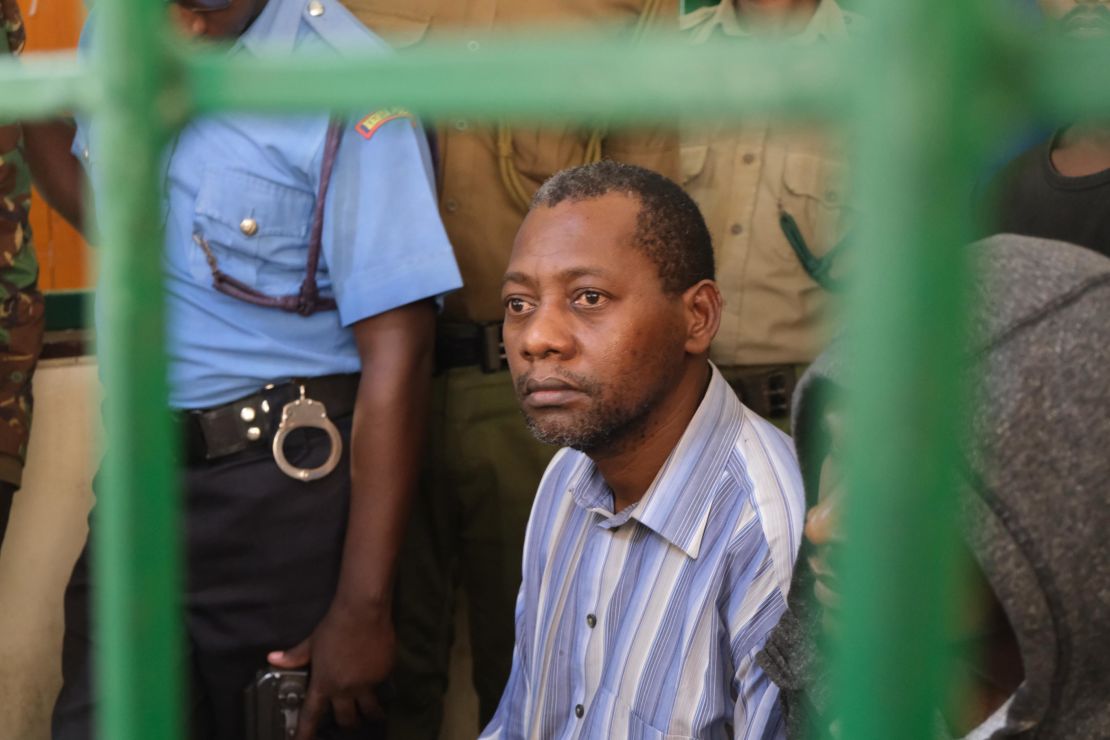 Paul Mackenzie pictured in court during a hearing earlier in June. 