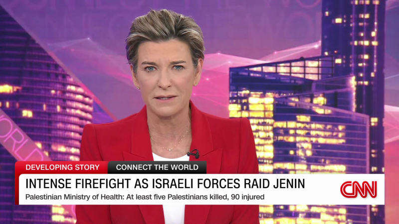 At least 5 Palestinians killed as Israeli forces raid Jenin | CNN
