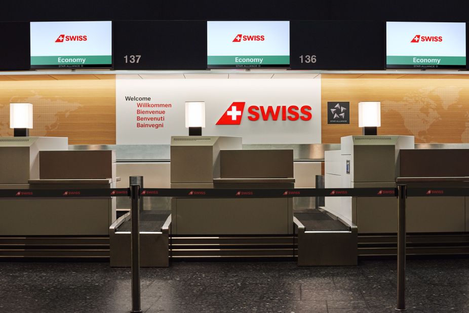 <strong>12. Swiss International Airlines:</strong> Switzerland's national airline was at No.12 in World's Best Airlines.