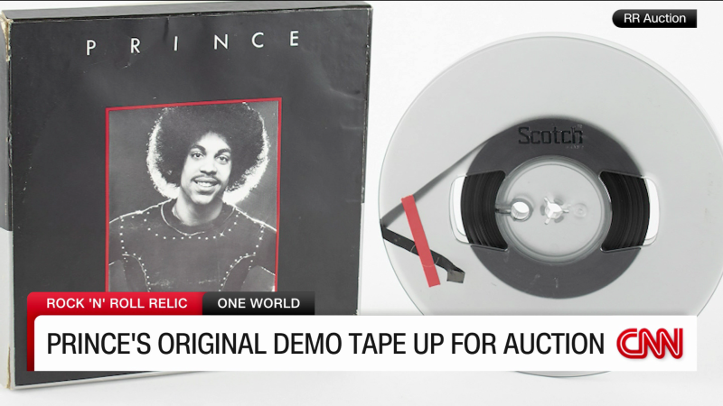 Prince’s first demo to hit the auction block | CNN