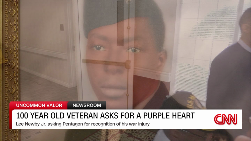 100-year-old veteran asks for a Purple Heart | CNN