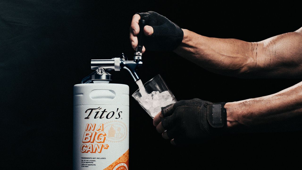 Tito's is trolling canned cocktails with a 200 empty keg CNN Business