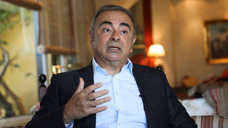 Carlos Ghosn sues Nissan for $1 billion in Lebanon | CNN Business