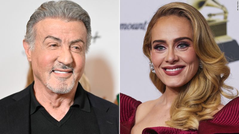 NextImg:Sylvester Stallone says Adele made keeping Rocky statue a deal breaker in buying his house | CNN