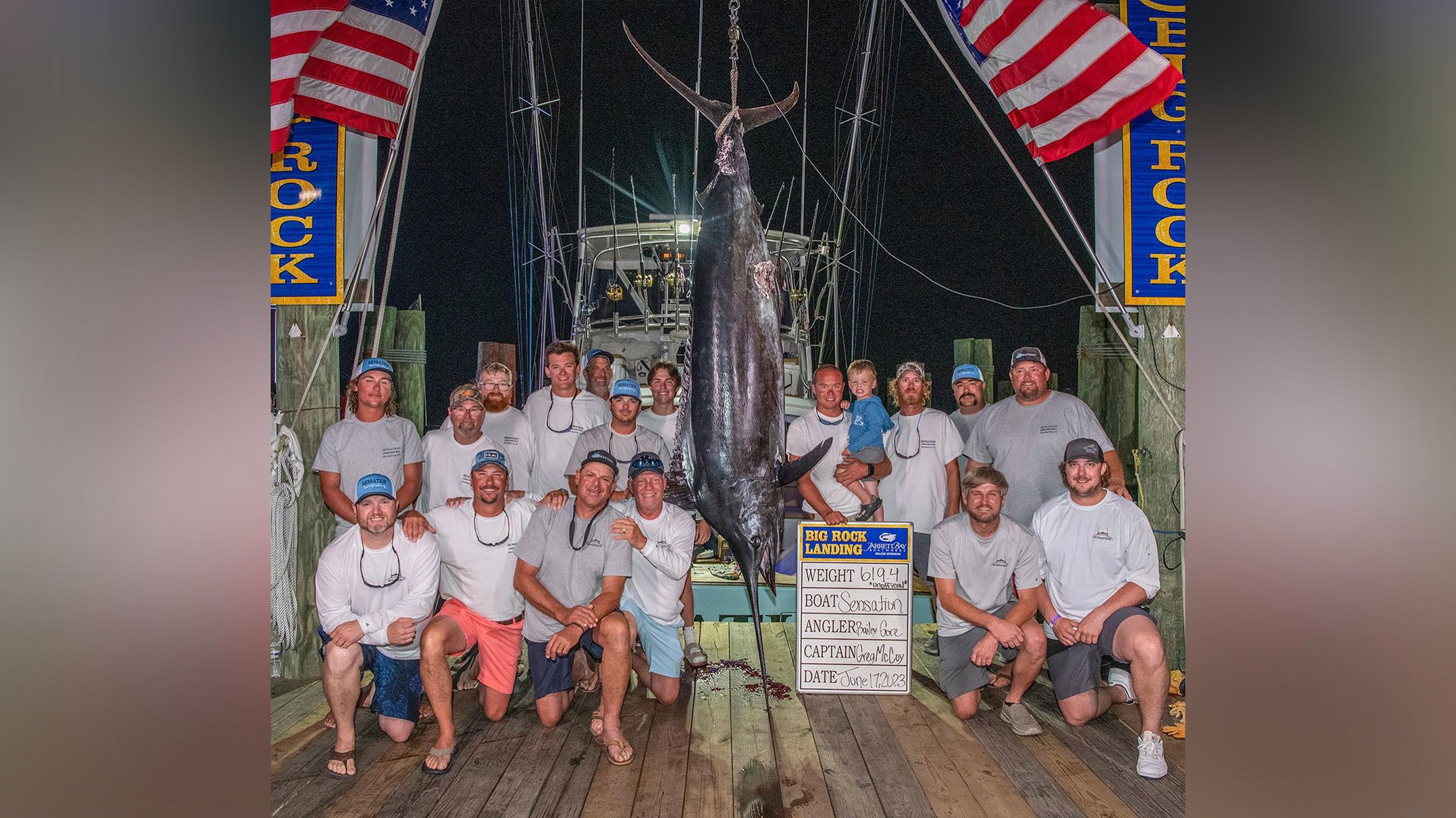 Captain of fishing boat disqualified for 'mutilated' marlin says