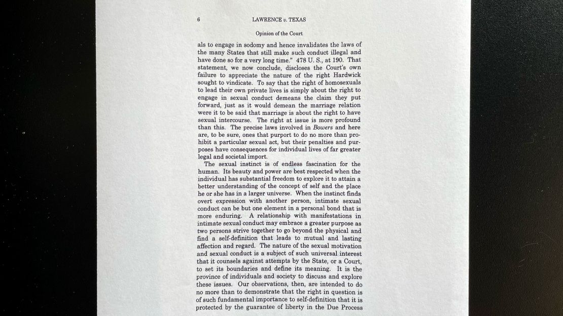 How the Supreme Court struck down anti-sodomy laws and paved way for ...