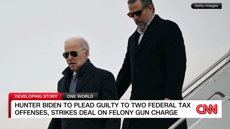 Joe Biden’s son to plead guilty to federal tax charges, strikes deal on gun charge | CNN
