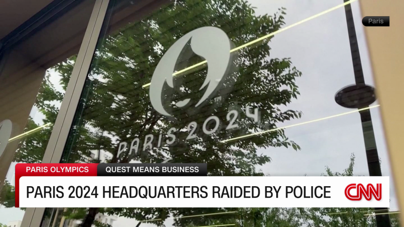 Paris 2024 headquarters raided by police | CNN