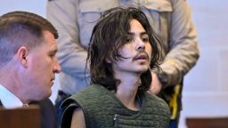 Carlos Dominguez appears in Yolo Superior Court in Woodland, California, on Tuesday, June 20, 2023, with court-appointed public defender Dan Hutchinson.