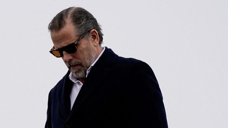 NextImg:Hunter Biden's plea deal will not spare him from a withering 2024 spotlight | CNN Politics