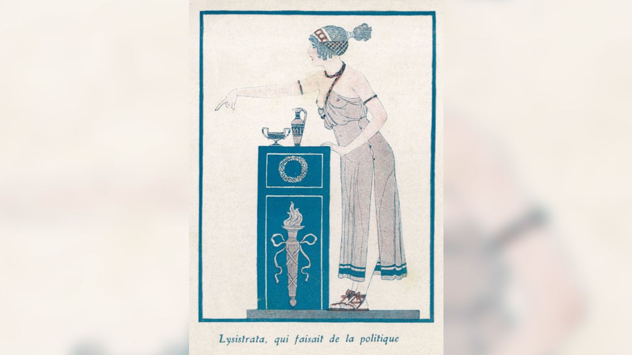 Mandatory Credit: Photo by Historia/Shutterstock (7665122jm)
The Greek Heroine Lysistrata is Here Portrayed As an Early Example of Militant Feminism Standing Up For the Rights of Athenian Women
Historical Collection 53