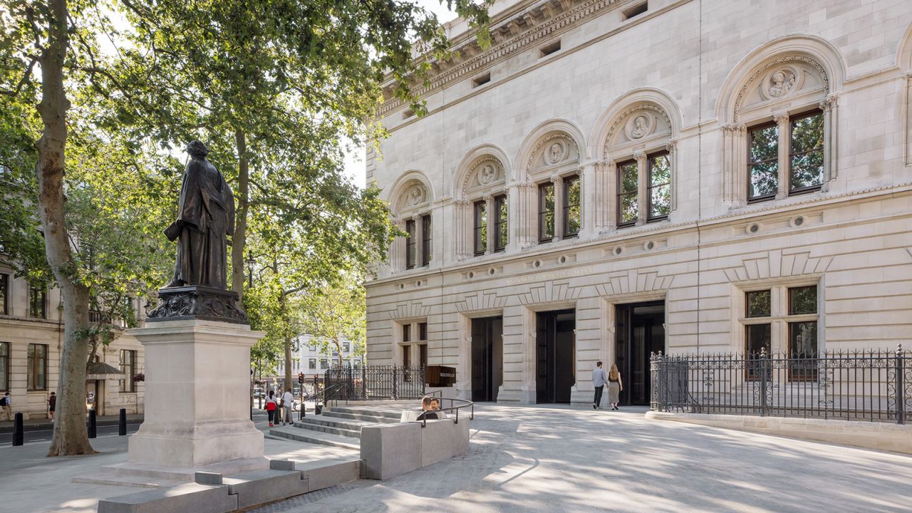 The National Portrait Gallery reopens after a three year remodel.