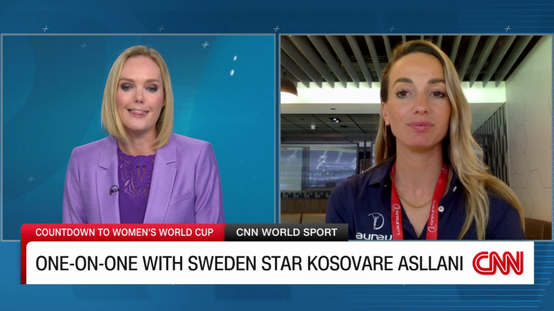 Sweden star Kosovare Asllani discusses the greater need for gender equality in football | CNN