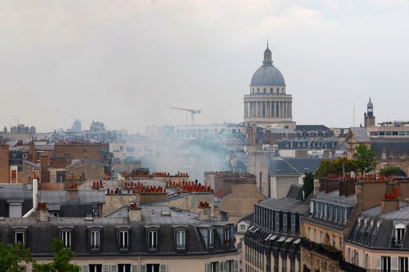 Dozens injured in central Paris after gas explosion CNN