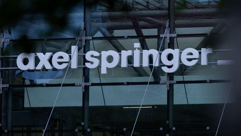 NextImg:Germany's biggest newspaper is cutting 20% of jobs as it prepares for an AI-powered digital future | CNN Business