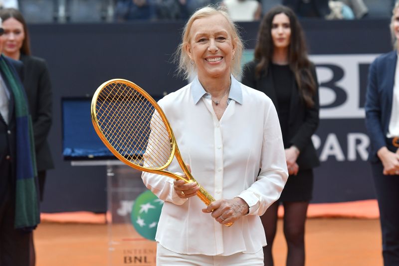 Martina Navratilova Tennis great tweets that she is all clear after cancer treatment CNN