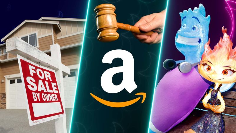 Where home prices are falling and the FTC sues Amazon | CNN Business