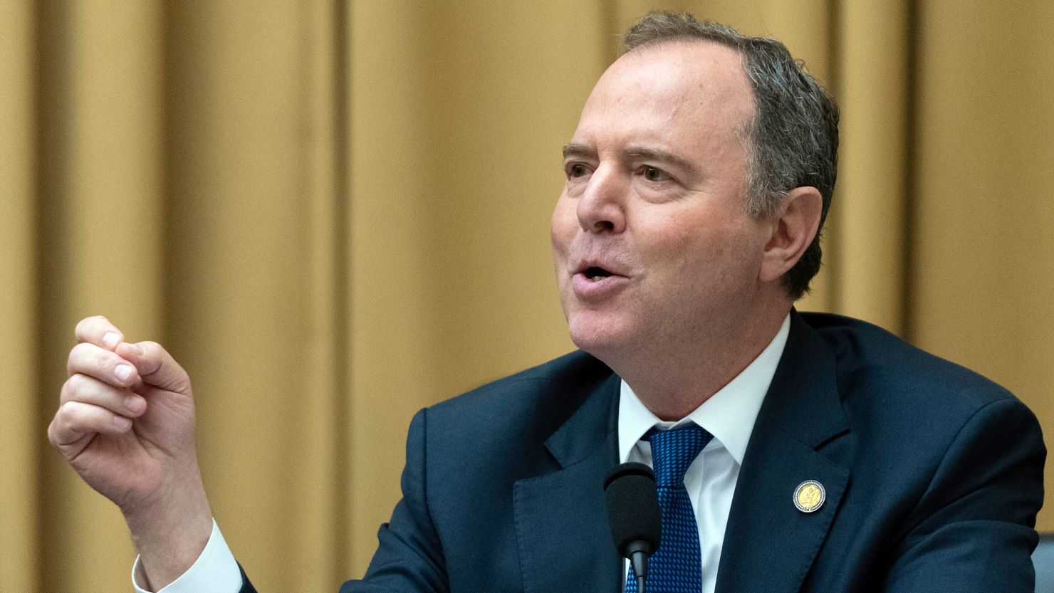 Rep. Adam Schiff speaks during the House Judiciary Committee hearing on the report from special counsel John Durham on June 21, 2023.