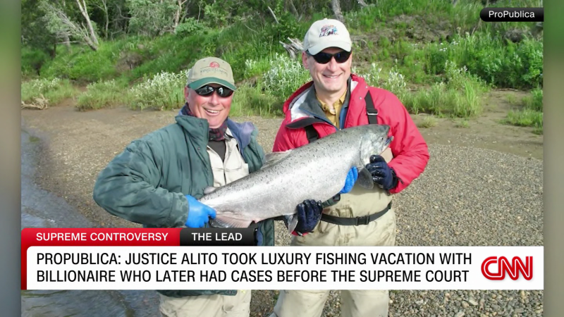 Justice Samuel Alito took a luxury fishing vacation with a billionaire GOP megadonor who later had cases before the Supreme Court, according to new report | CNN