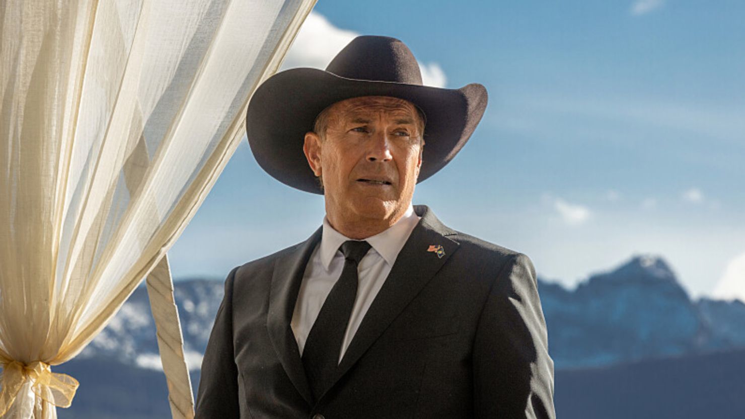 Kevin Costner in Yellowstone.