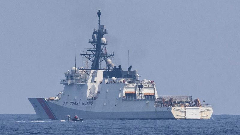 NextImg:US Coast Guard ship transits Taiwan Strait after Blinken's trip to China | CNN Politics