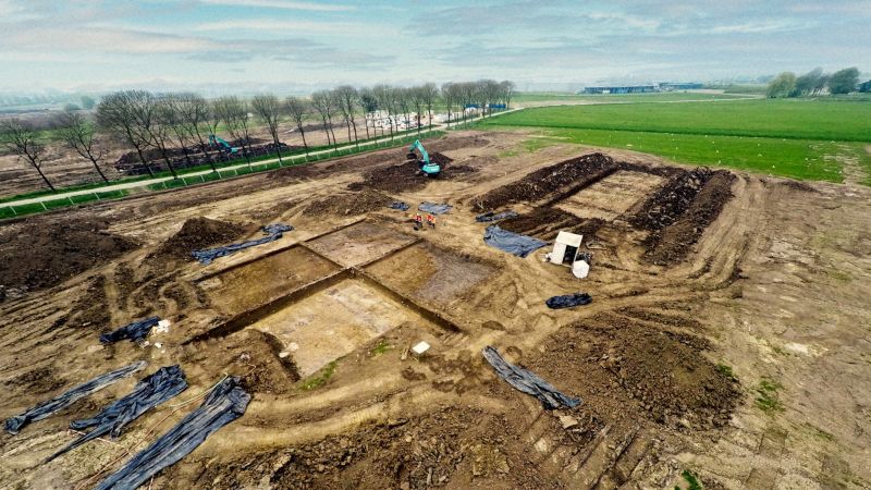 NextImg:Archaeologists unearth 4,000-year-old Stonehenge-like sanctuary in the Netherlands | CNN