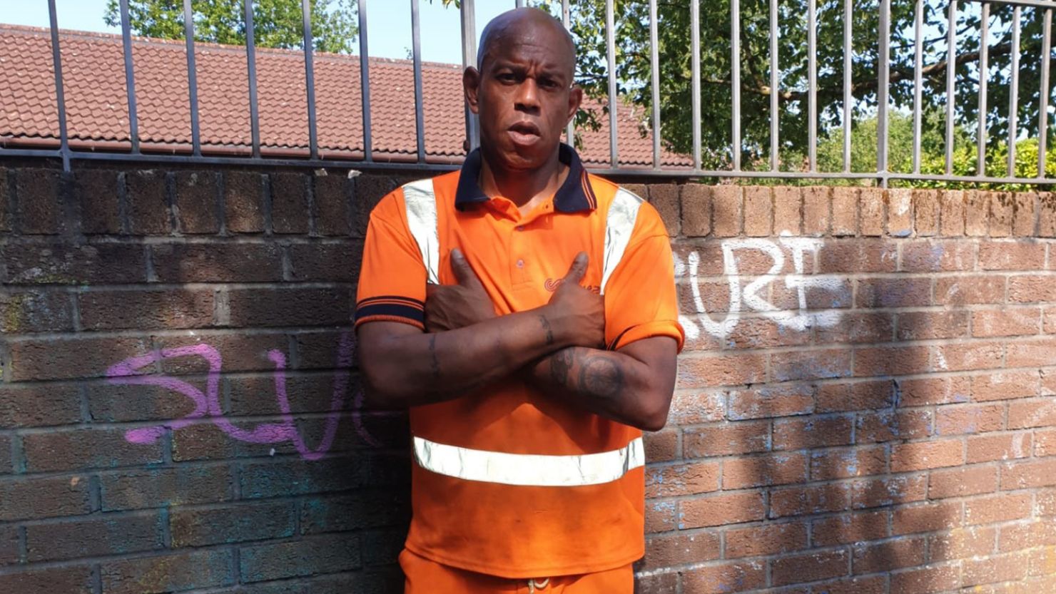Carl Nwazota, who now works as a refuse collector, says he lost his job and his home after his passport was revoked by the UK Home Office. It has since been reinstated.