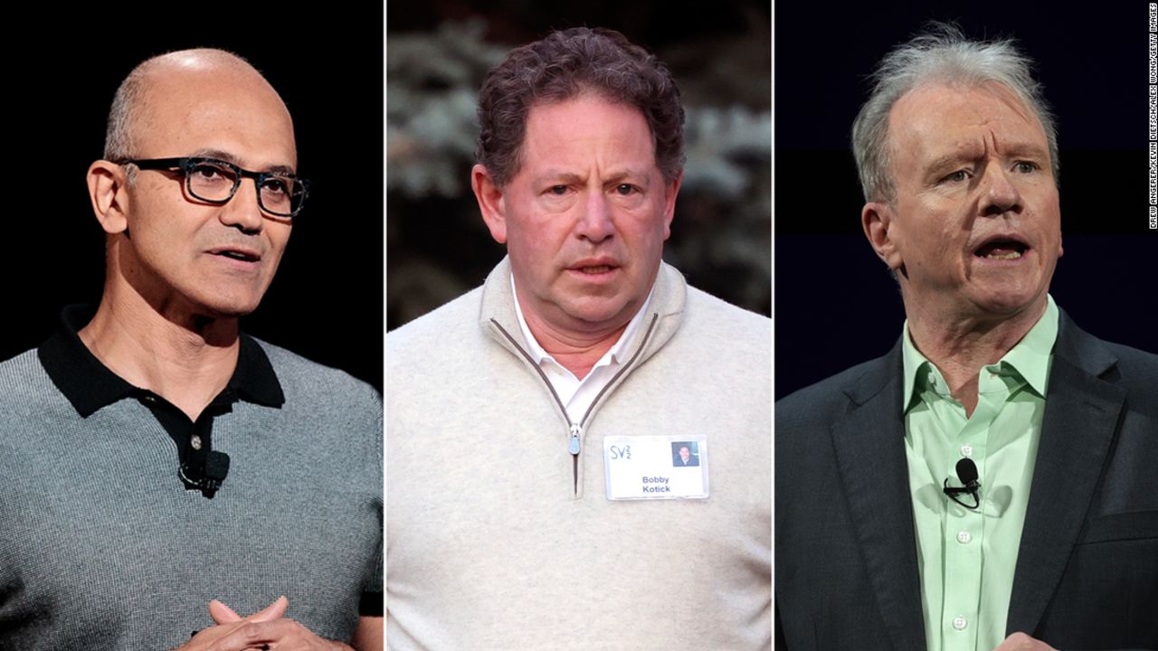 Microsoft CEO Satya Nadella, Activision CEO Bobby Kotick and Sony Gaming CEO Jim Ryan are all expected to testify.