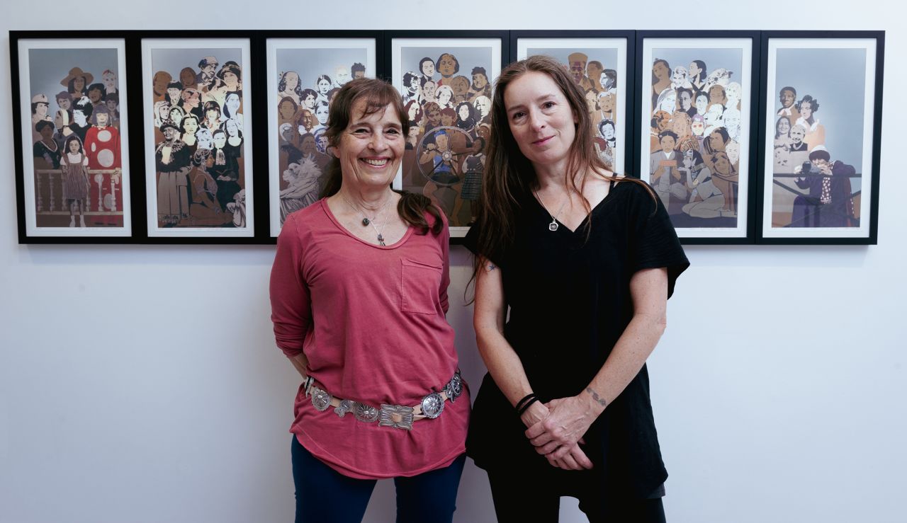 mother and daughter national portrait gallery artists
