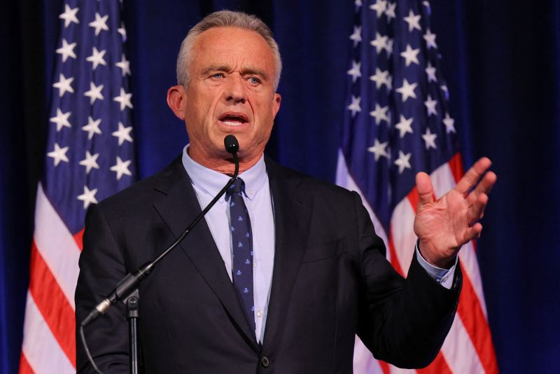 Robert F. Kennedy Jr. repeatedly suggested that chemicals in water are 