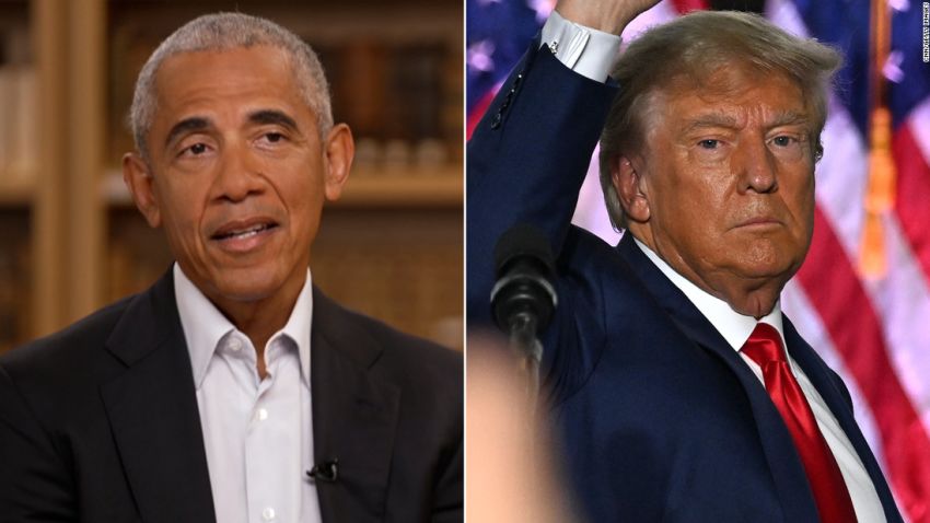 Barack Obama Donald Trump Split