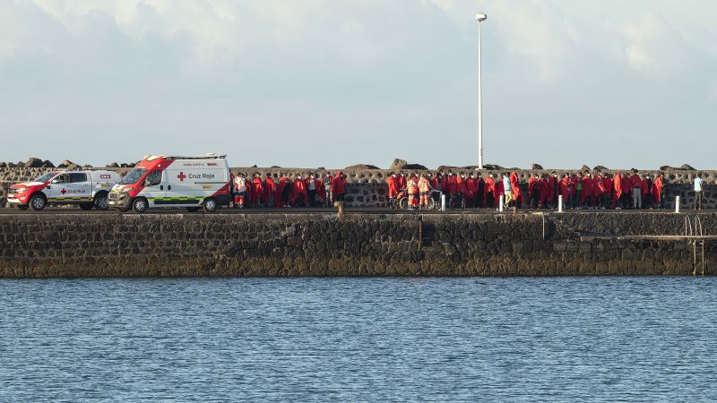 Dozens feared drowned after migrant boat sinks off Spain’s Canary Islands | CNN