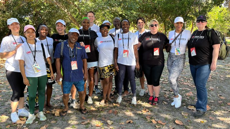 From a beach cleanup to leadership training and yoga; A group of CNN Heroes came together to ‘Elevate’ their missions | CNN