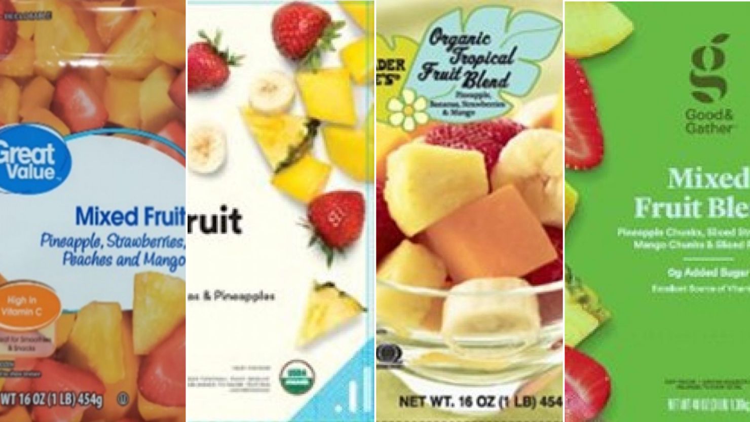 Frozen Fruit Sold Nationwide Recalled Due to Listeria