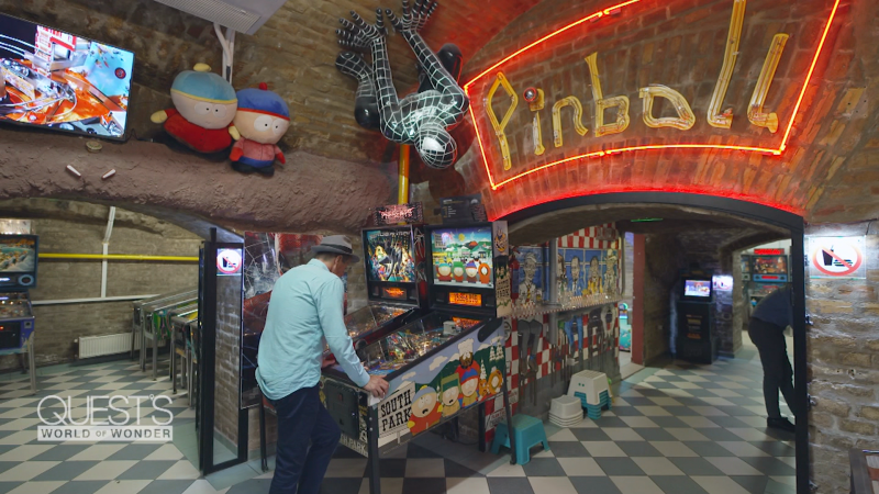 A pinball museum? There has to be a twist