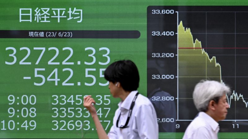 Global markets slide as recession fears grip buyers