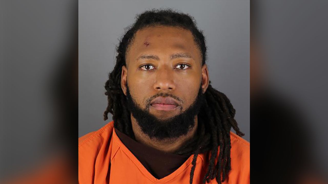 Derrick John Thompson, suspect in the Minneapolis car crash that killed five, is being held in the Hennepin County Jail.